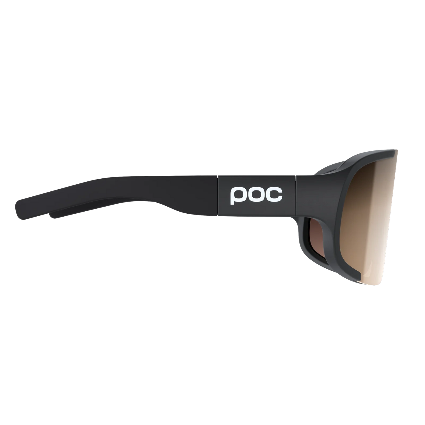 POC ASPIRE Brille Schwarz Clarity Trail Partly Sunny Silver Glas