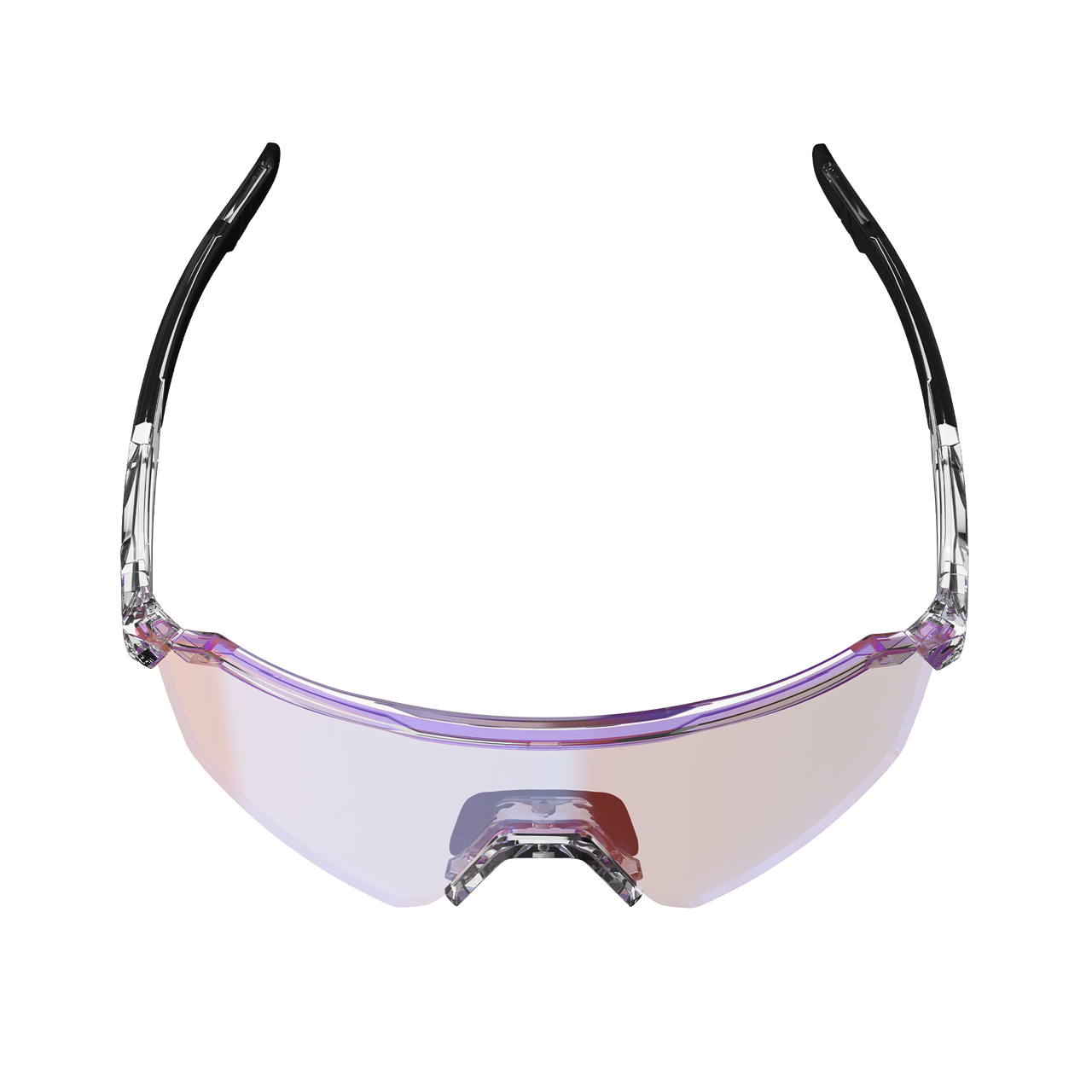 LEATT RIDEVIZ LITE SMALL Brille Transparent Iriz Crystal Fuschia Glas