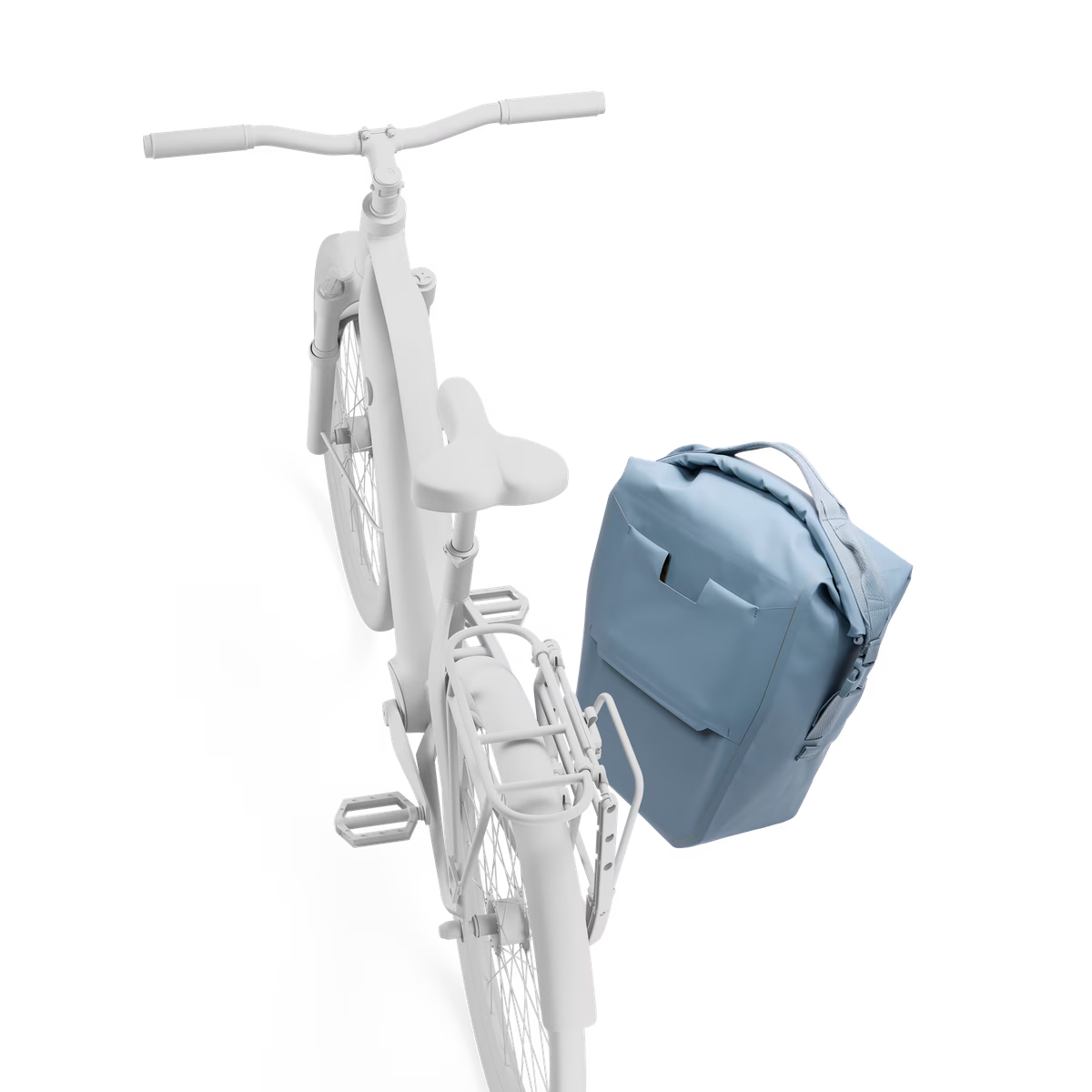 Paar THULE SHIELD 22 L Gepäckträgertaschen Blau