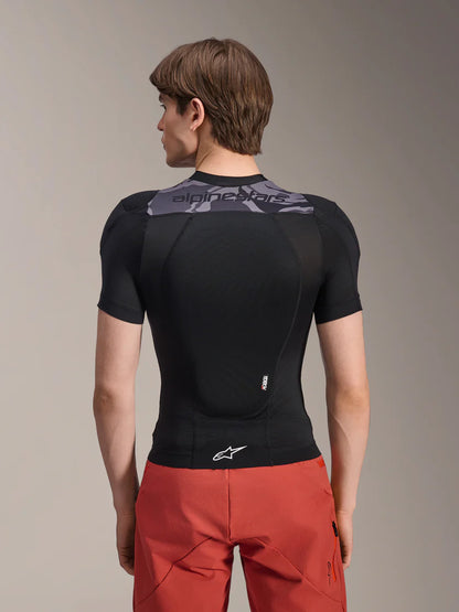 Schutzweste ALPINESTARS A-MOTION PLASMA Kurze Ärmel Schwarz/Camo