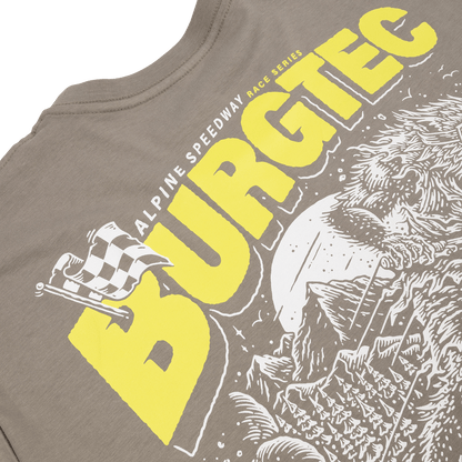 T-Shirt BURGTEC ALPINE SPEEDWAY Grau