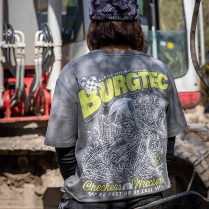 T-Shirt BURGTEC ALPINE SPEEDWAY Grau