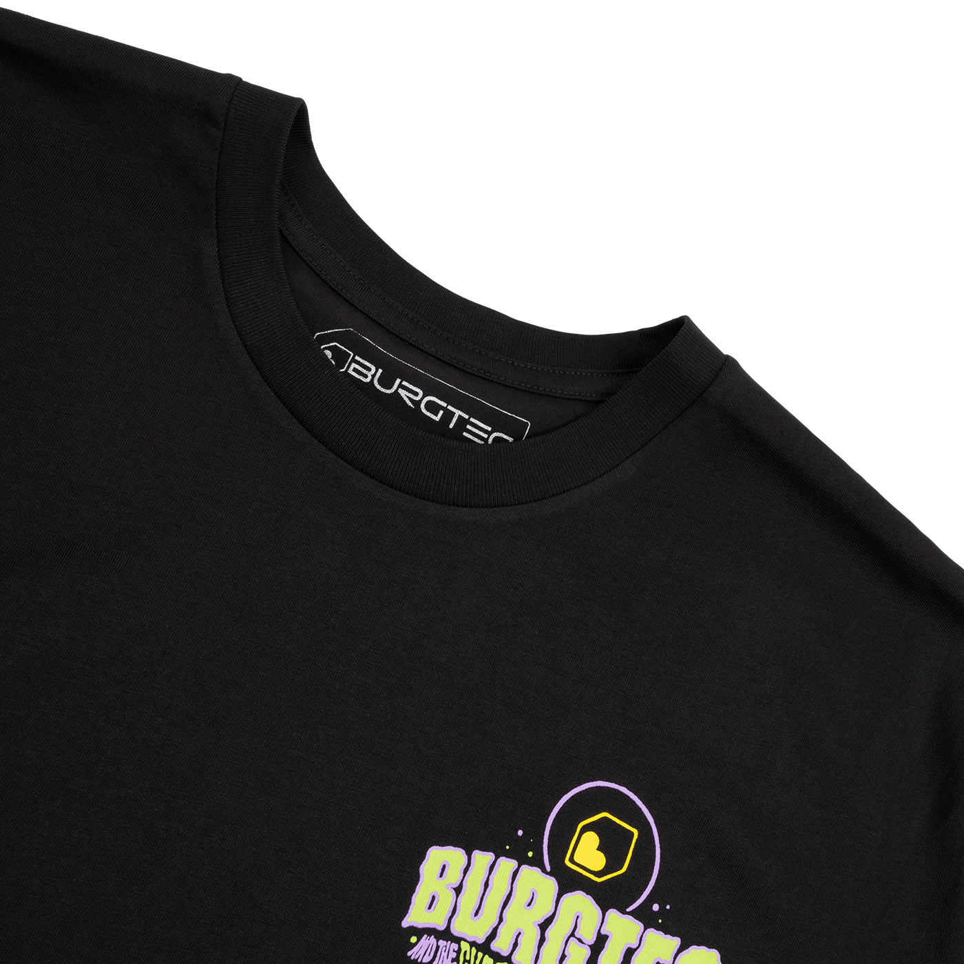 BURGTEC RUT MONSTER T-Shirt, Schwarz