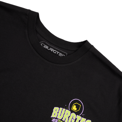 T-Shirt BURGTEC RUT MONSTER Schwarz