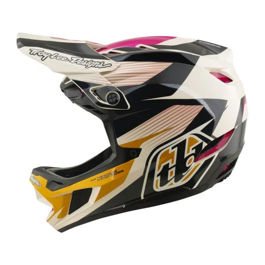 MTB-Helm TROY LEE DESIGNS D4 POLYACRYLITE MIPS TURBO ACID Fuchsia