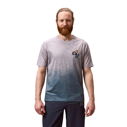 Trikot ENDURA SINGLETRACK PRINT Kurzarm Titanium
