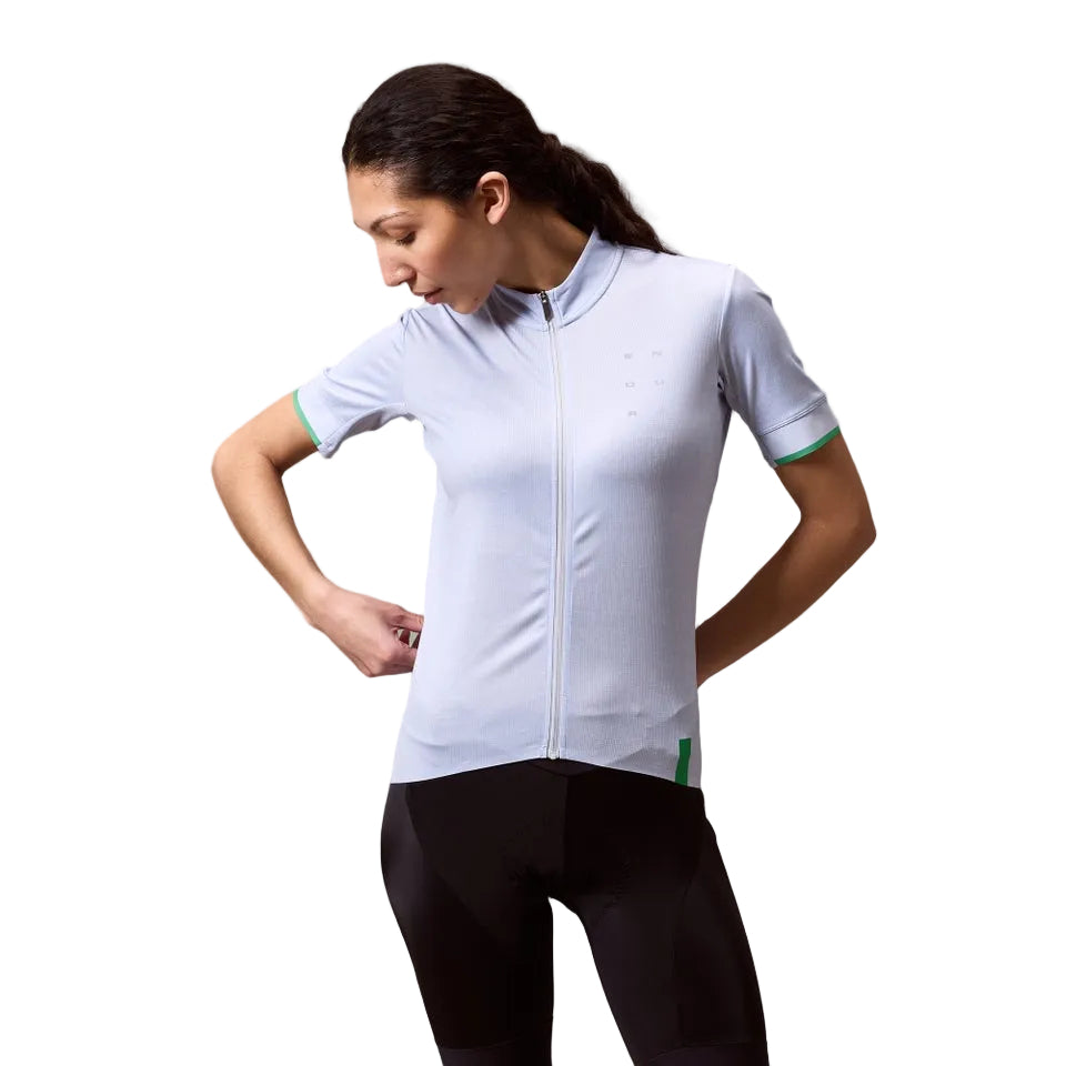 ENDURA FS260 PRINT Damen Trikot Kurzarm Aero Blue