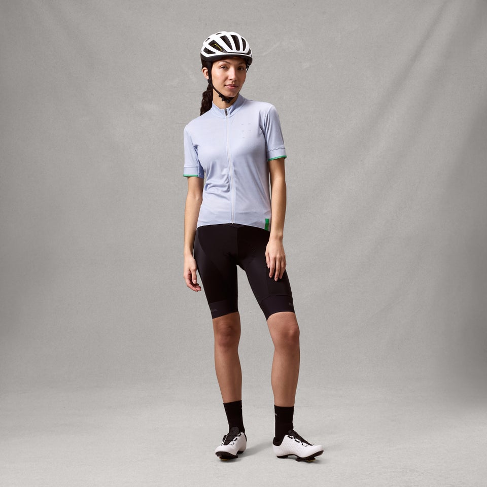 ENDURA FS260 PRINT Damen Trikot Kurzarm Aero Blue