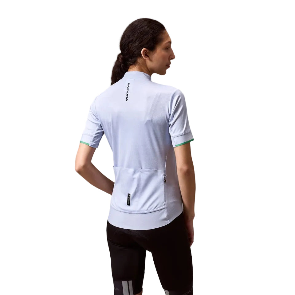 ENDURA FS260 PRINT Damen Trikot Kurzarm Aero Blue