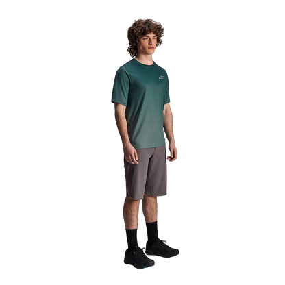 Trikot ALPINESTARS A-DURA RISE Kurzarm Grün