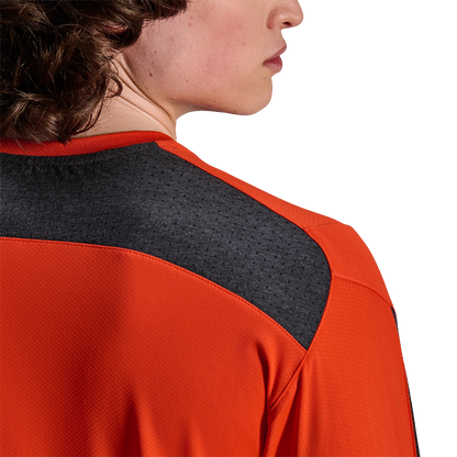 Trikot ALPINESTARS A-DURA INSET ASTAR Lange Ärmel Orange