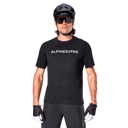 Trikot ALPINESTARS A-ARIA SWITCH Kurzarm Schwarz