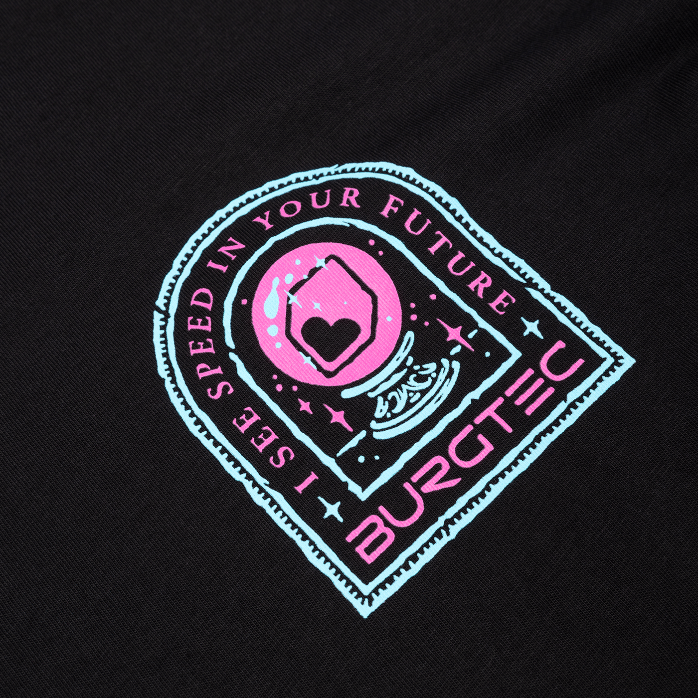 BURGTEC TARROT T-Shirt, schwarz