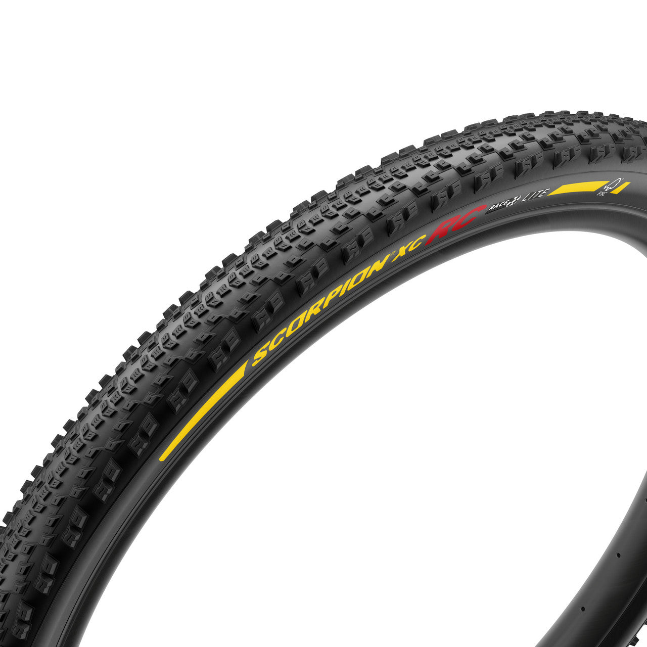 Reifen PIRELLI SCORPION RACE XC RC Lite 29x2.40 Tubeless Ready Weich Gelb Team Edition