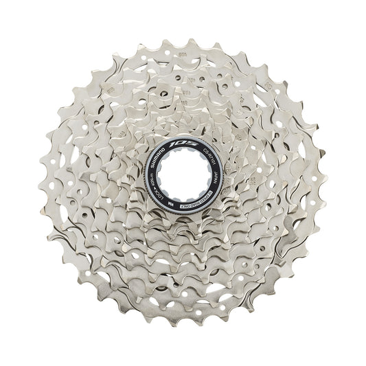 SHIMANO 105 CS-R7101 12-fach-Kassette – Hauptfoto vor weißem Hintergrund