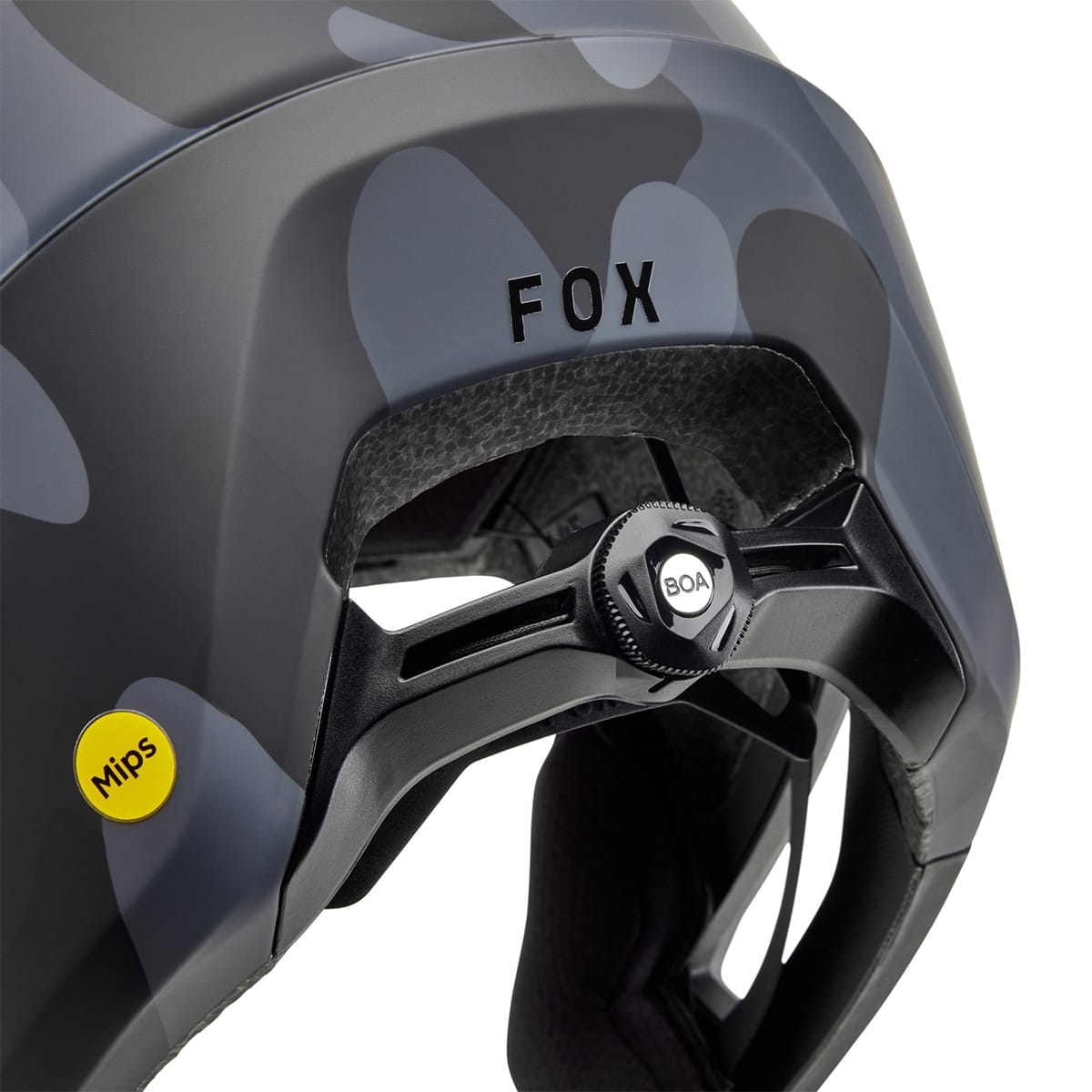 MTB-Helm FOX DROPFRAME PRO Schwarz Camo