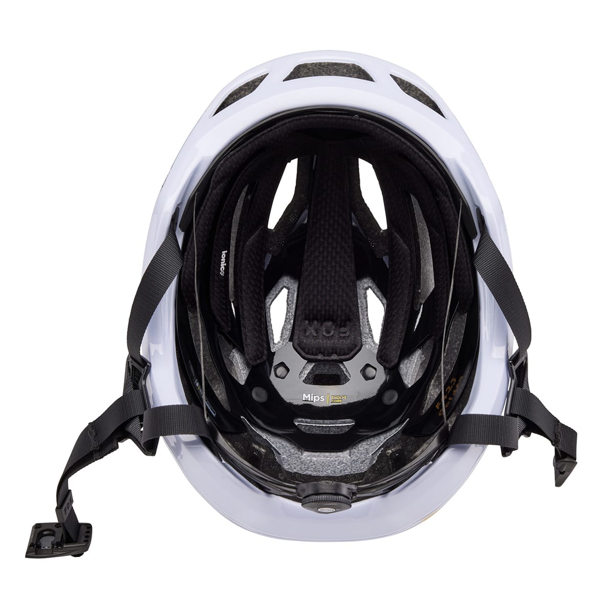 MTB/Gravel Helm FOX CROSSFRAME PRO MIPS SOLIDS Weiß