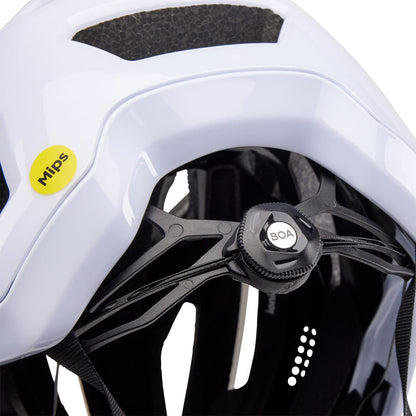 MTB/Gravel-Helm FOX CROSSFRAME PRO MIPS SOLIDS Weiß