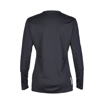 FOX DEFEND Damen-Trikot Langarm Schwarz