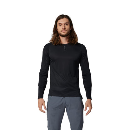Trikot FOX FLEXAIR PRO Langarm Schwarz 2024