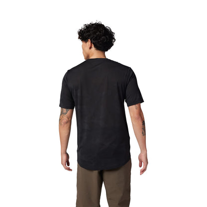 Trikot FOX RANGER TRU DRI Kurzarm Schwarz