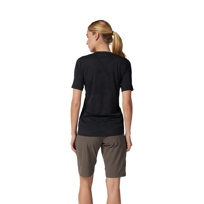 FOX RANGER TRU DRI Damen-Trikot Kurzarm Schwarz