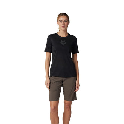 FOX RANGER TRU DRI Damen-Trikot Kurzarm Schwarz