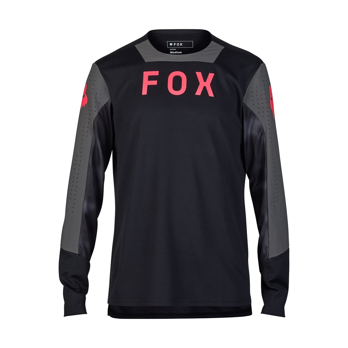 FOX DEFEND TAUNT Trikot Langarm Schwarz