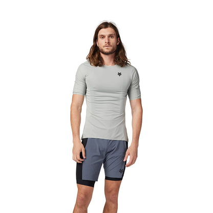 Trikot FOX FLEXAIR ASCENT Kurzarm Grau