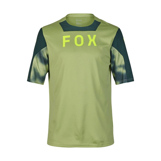 FOX DEFEND TAUNT Trikot Kurzarm Grün