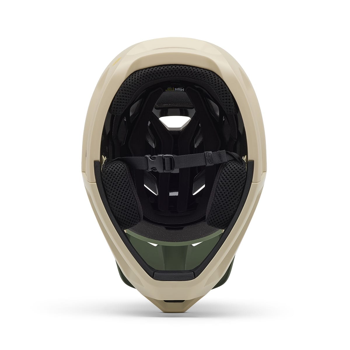 Casque FOX PROFRAME CLYZO MIPS Beige/Vert 2024