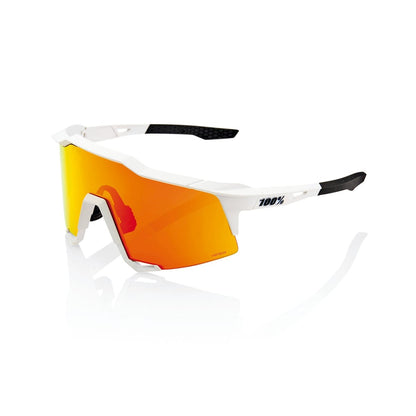 Brille 100% SPEEDCRAFT SOFT Weiß Hiper Mirror Rot