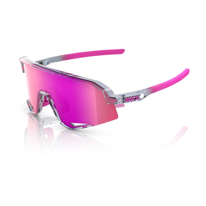 Brille 100% SLENDALE POLISHED Transluzent Spiegel Violett