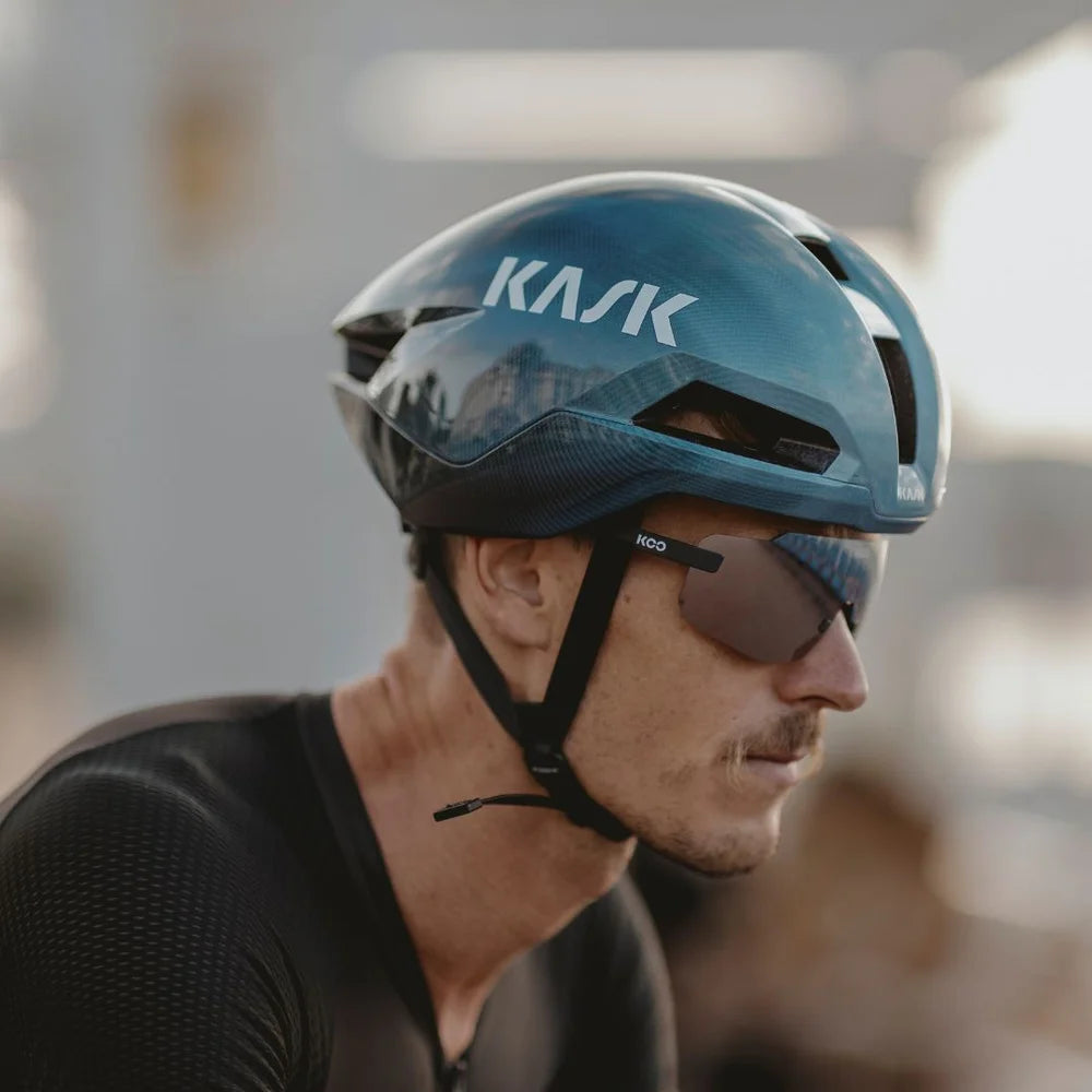 KASK NIRVANA Rennradhelm, blau