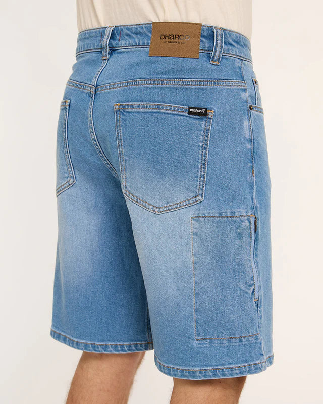 Shorts DHARCO JORT UNISEX COASTAL WASH Blau