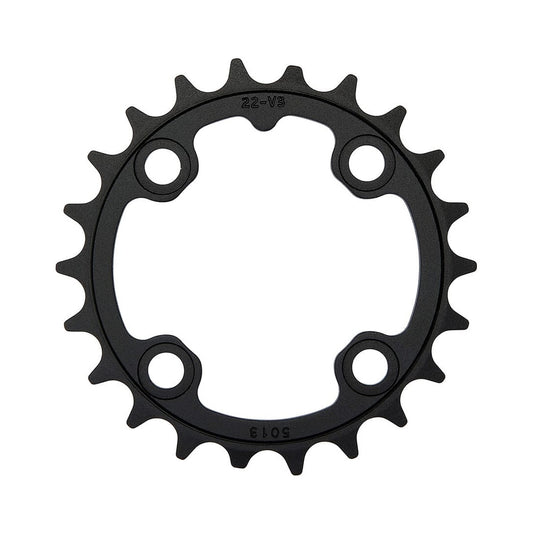 TRUVATIV MTB V3 Innenkettenblatt, 8-/9-fach, 4-Loch, 64 mm — Ansicht des Kettenblatts auf weißem Hintergrund