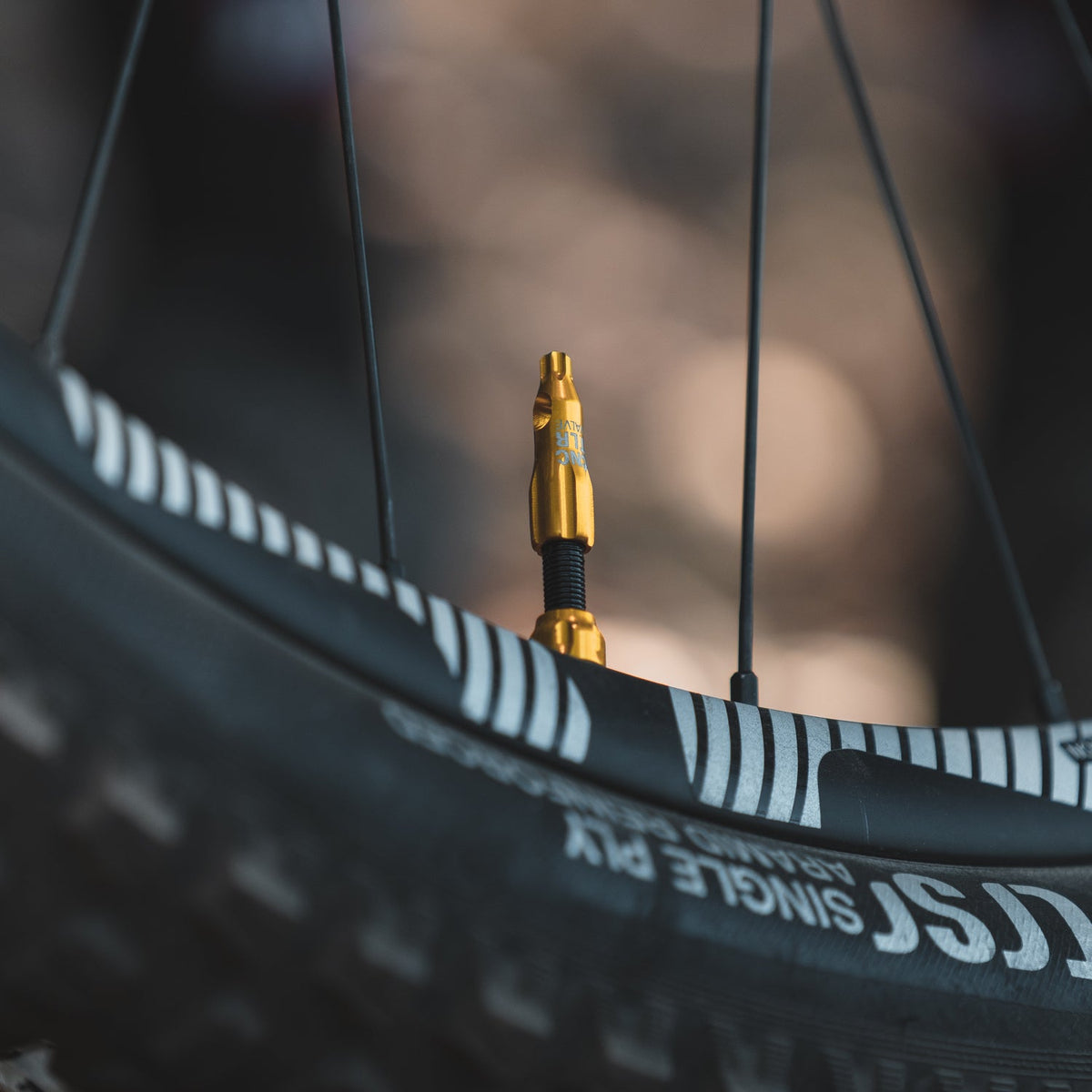 LEZYNE CNC Ventilkappe Schwarz