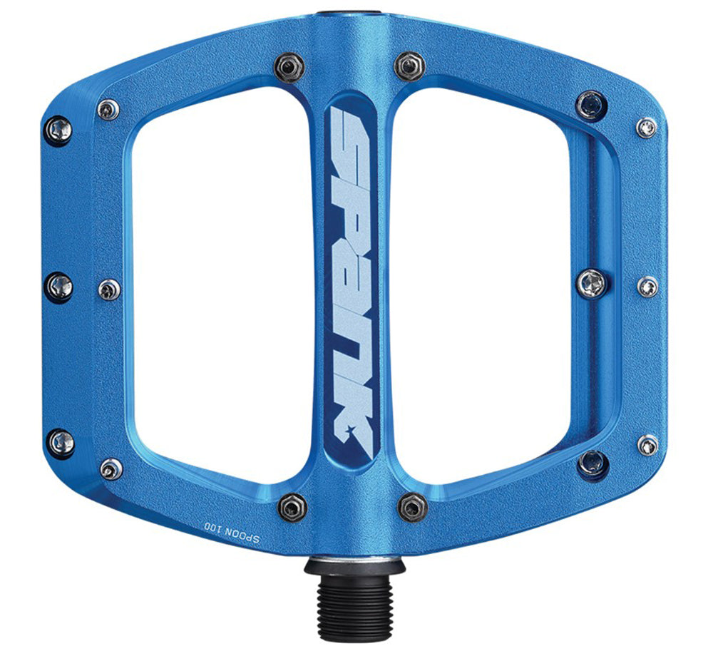 SPANK SPOON REBOOT M Flat Pedals Blau