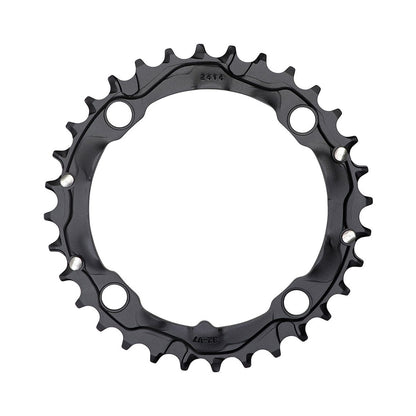 TRUVATIV MTB mittleres Kettenblatt, 9-fach, 4-Loch, 104 mm — Ansicht des Kettenblatts auf weißem Hintergrund