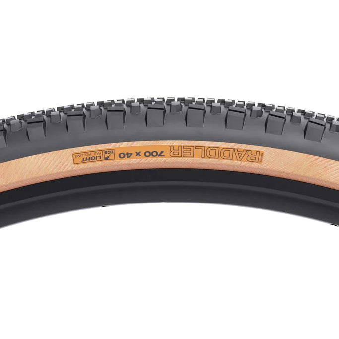 WTB-Reifen RADDLER TCS LIGHT 700x40c Tubeless Ready Beige