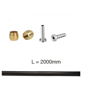 Schlauchset Hydro 2m ELVEDES für SHIMANO SM-BH 90 + Teile
