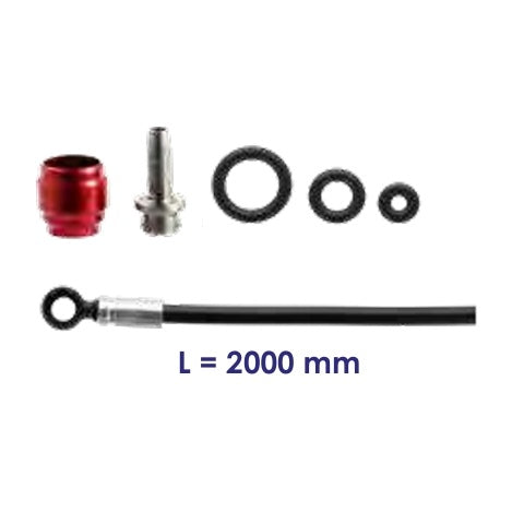 ELVEDES Durite Kit für SRAM 2m Banjo + Teile