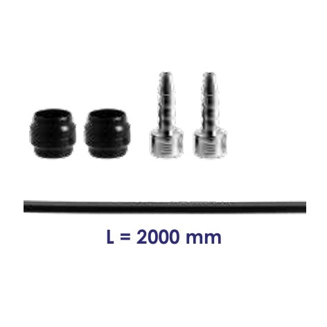 ELVEDES Durite Kit für Magura 2m Insert + Olive