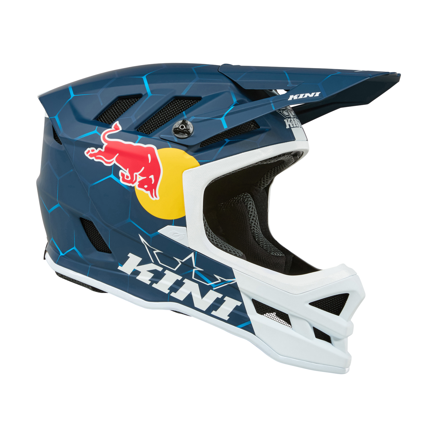 O'NEAL DHC KINI RED BULL 1.0 Helm Weiß/Blau