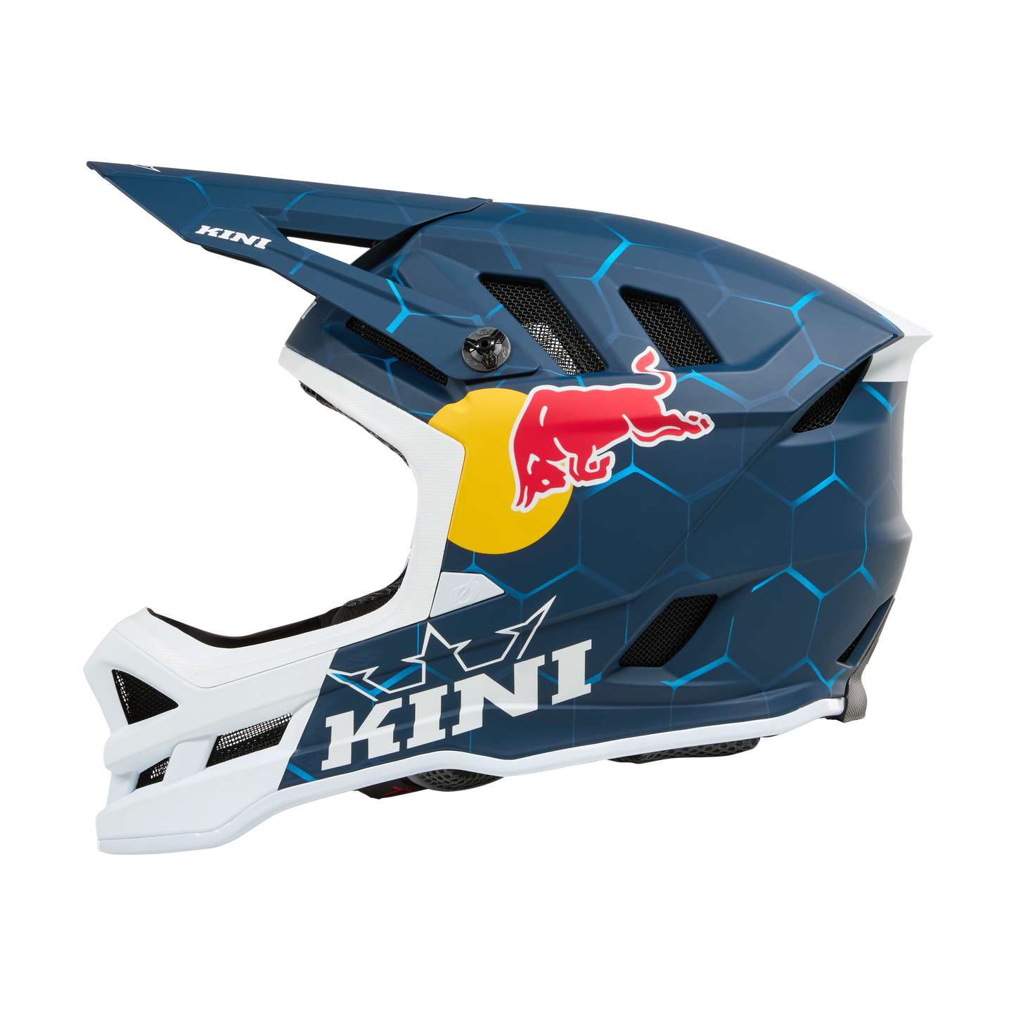 O'NEAL DHC KINI RED BULL 1.0 Helm Weiß/Blau