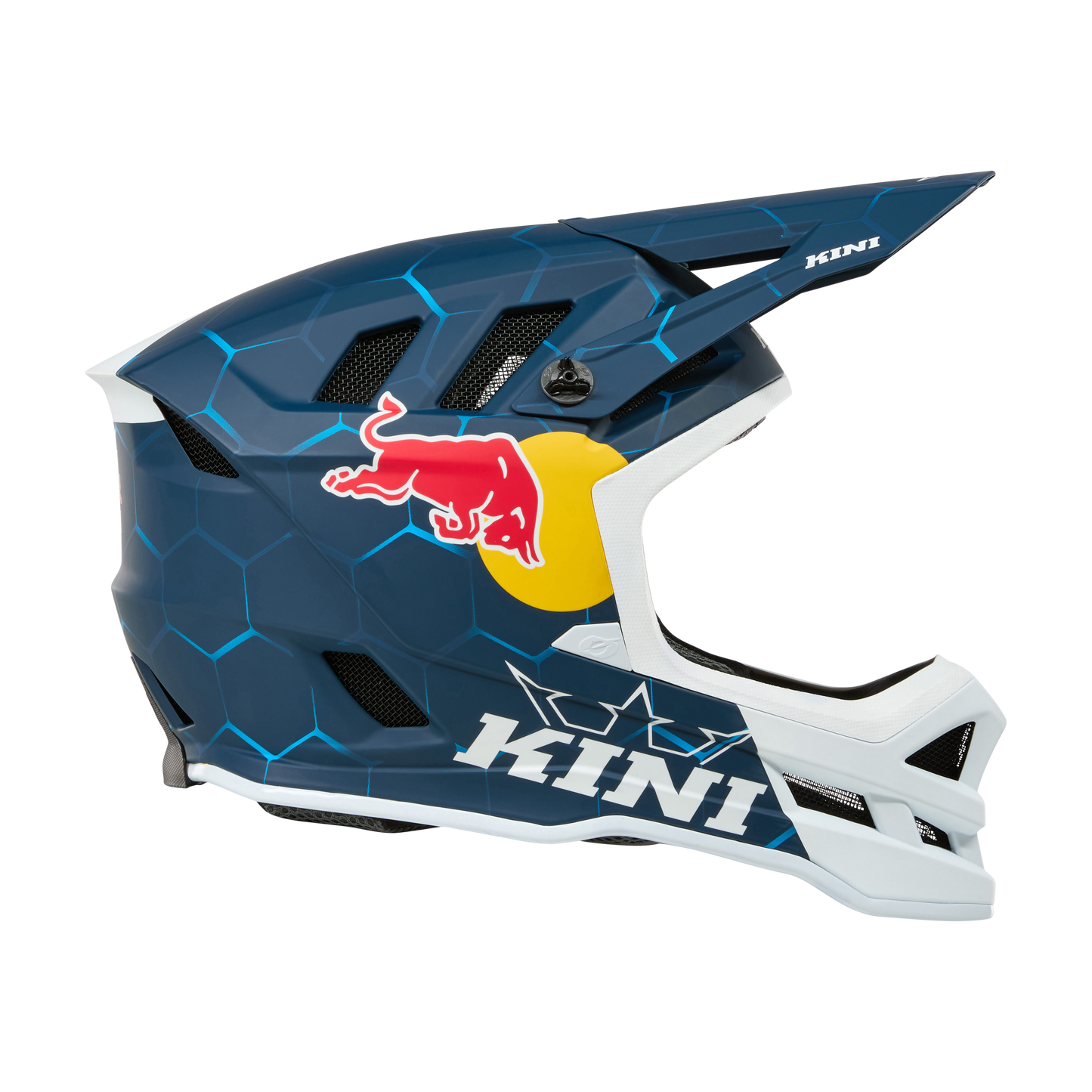 O'NEAL DHC KINI RED BULL 1.0 Helm Weiß/Blau