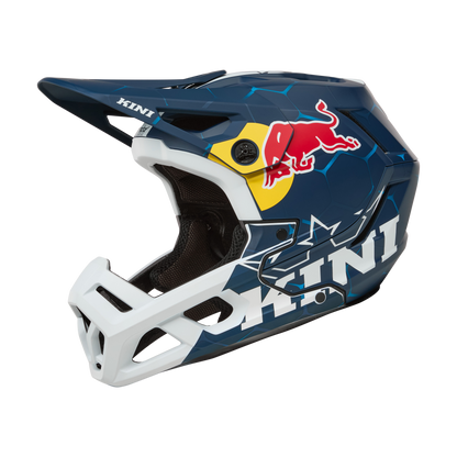 MTB-Helm O'NEAL EC KINI RED BULL 1.0 Weiß/Blau