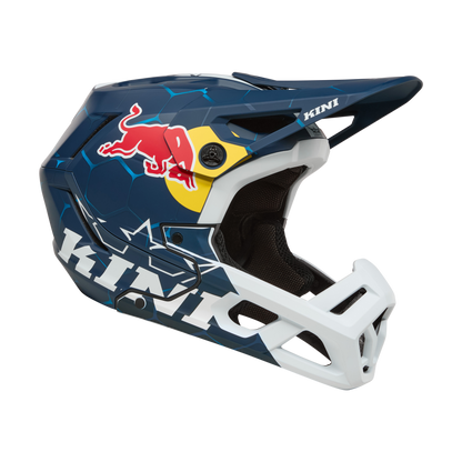 MTB-Helm O'NEAL EC KINI RED BULL 1.0 Weiß/Blau