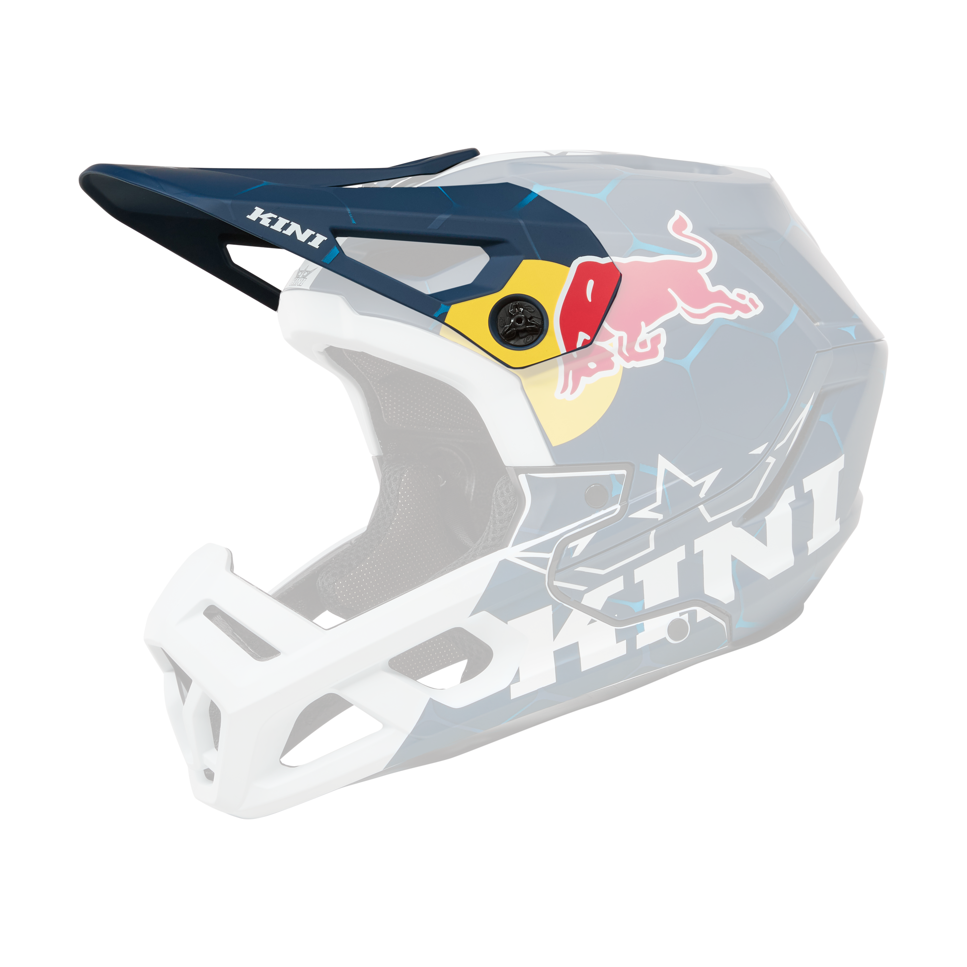 MTB-Helm O'NEAL EC KINI RED BULL 1.0 Weiß/Blau – Probikeshop