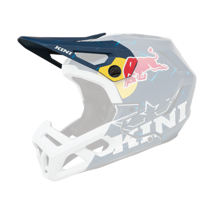 MTB-Helm O'NEAL EC KINI RED BULL 1.0 Weiß/Blau